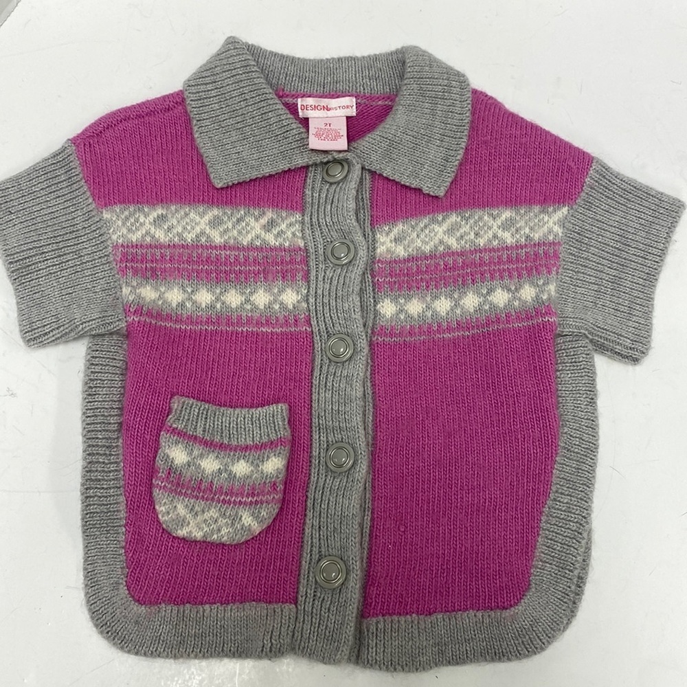 Design history sweater.